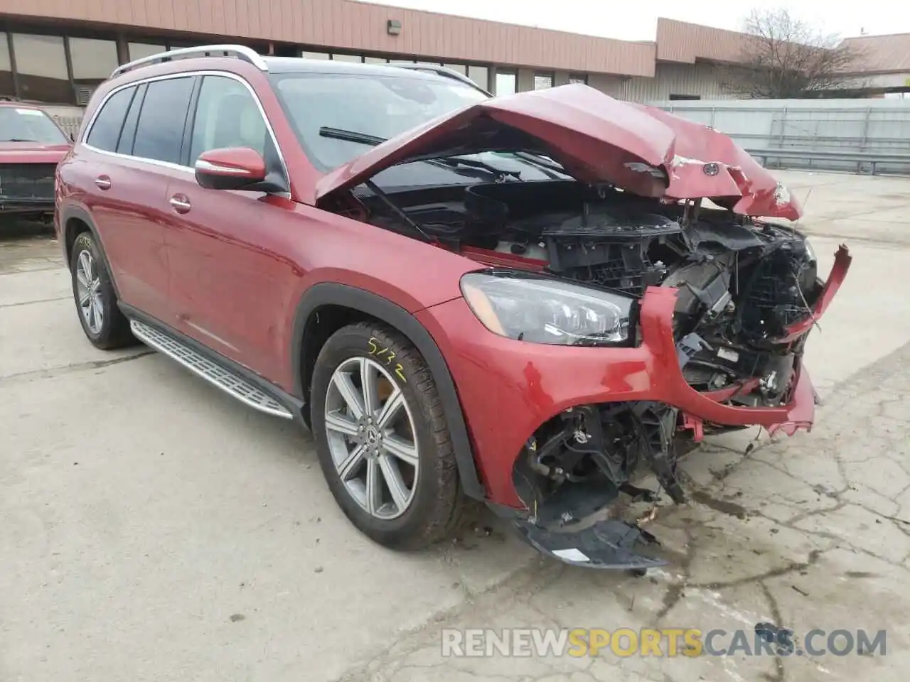 1 Photograph of a damaged car 4JGFF5KEXLA125841 MERCEDES-BENZ GLS-CLASS 2020