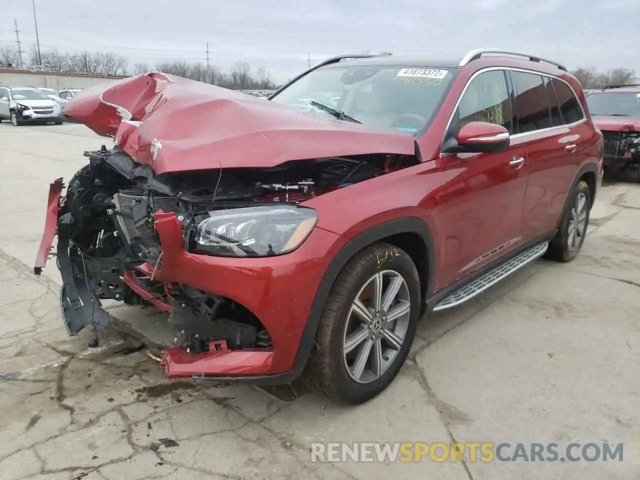 2 Photograph of a damaged car 4JGFF5KEXLA125841 MERCEDES-BENZ GLS-CLASS 2020