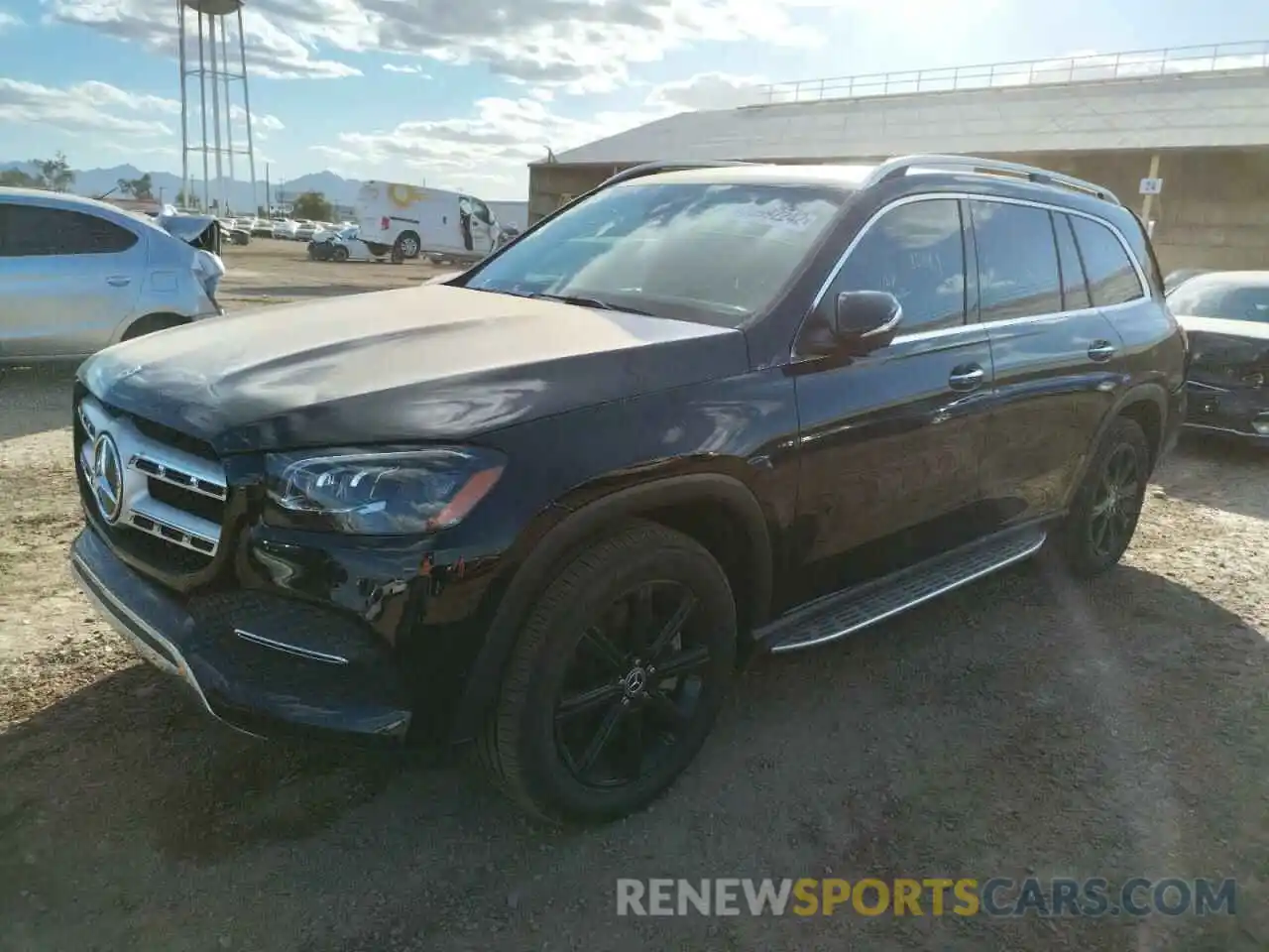 2 Photograph of a damaged car 4JGFF5KEXLA134166 MERCEDES-BENZ GLS-CLASS 2020