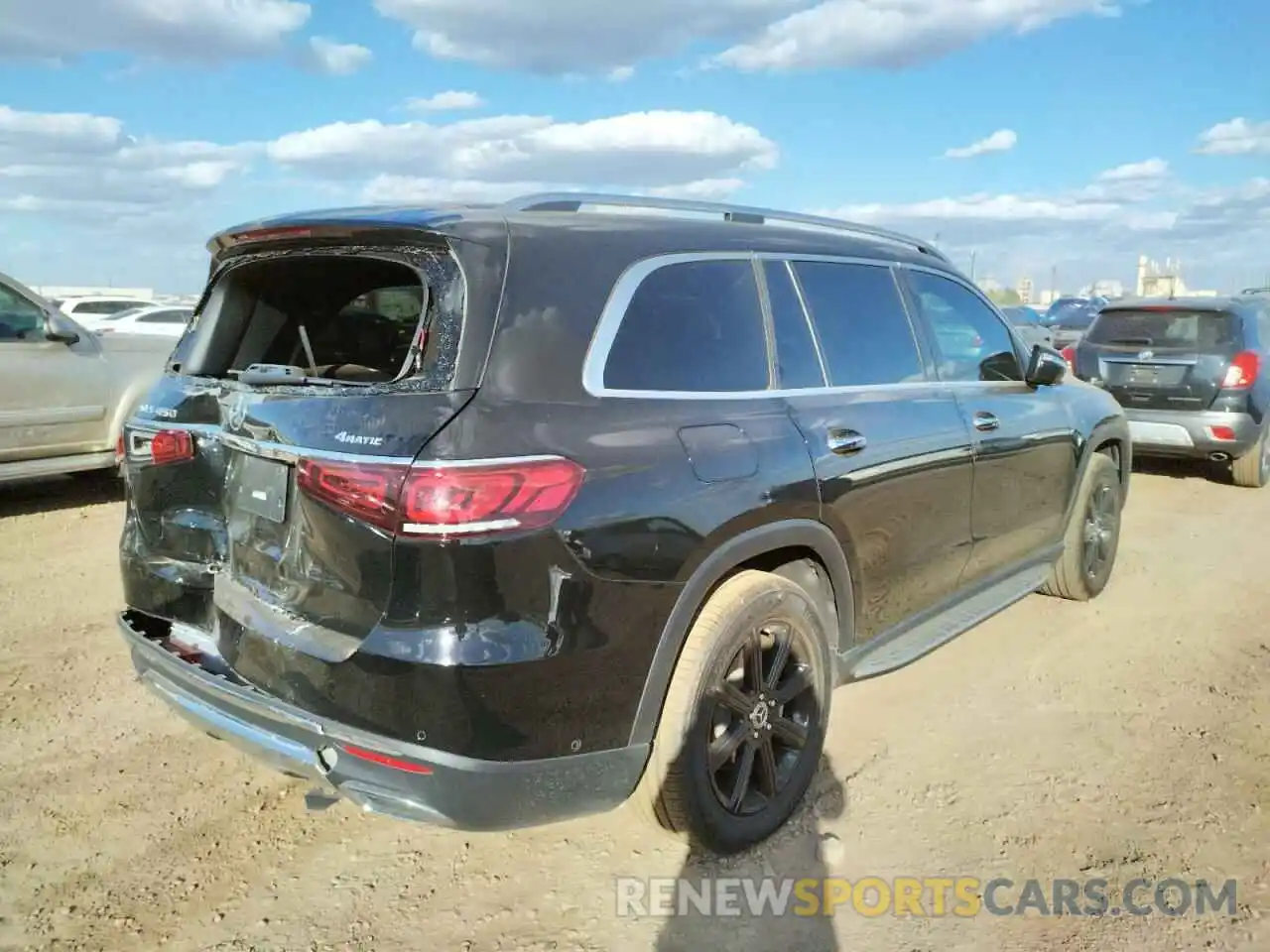 4 Photograph of a damaged car 4JGFF5KEXLA134166 MERCEDES-BENZ GLS-CLASS 2020