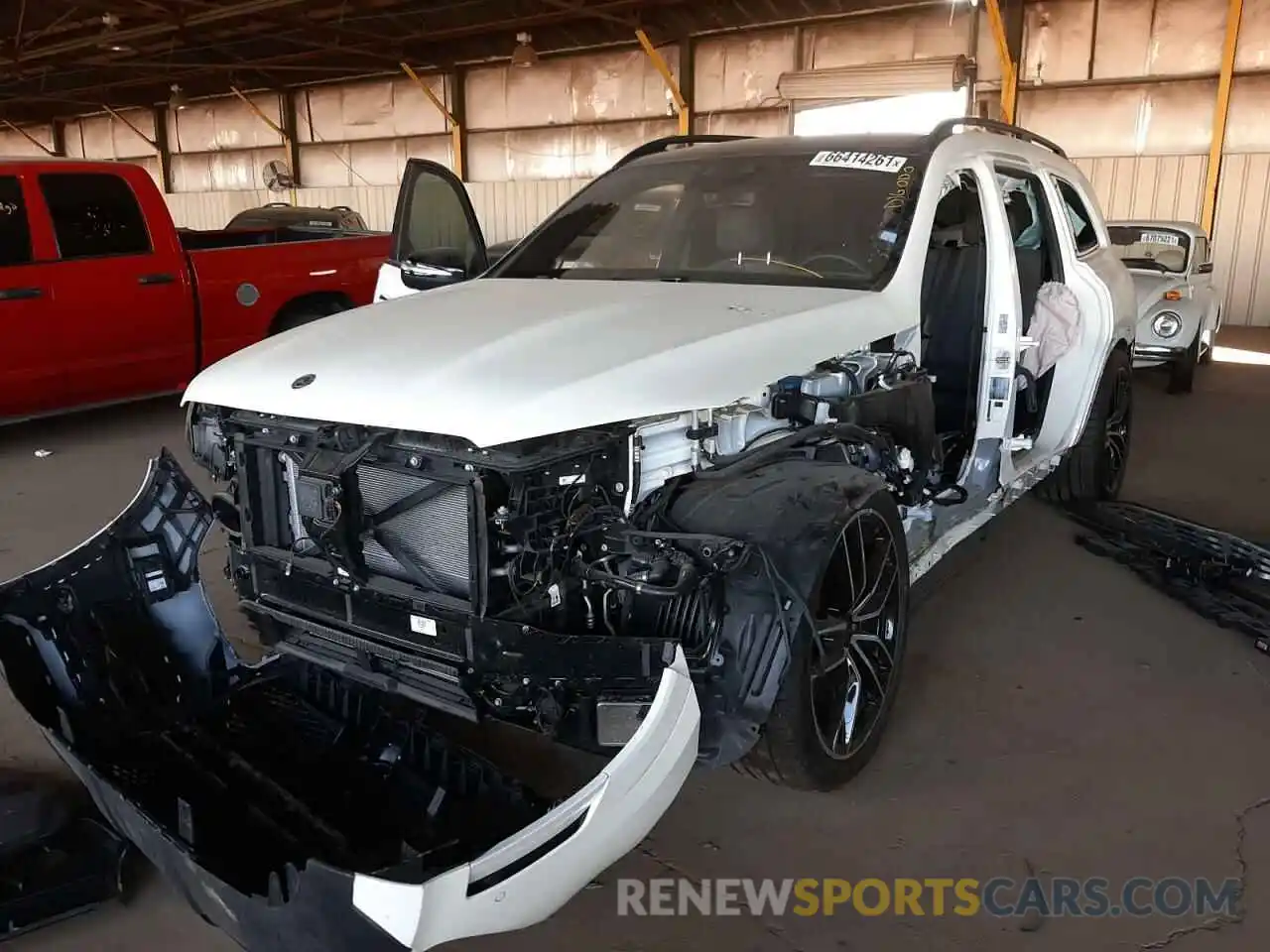 2 Photograph of a damaged car 4JGFF8GE4LA223032 MERCEDES-BENZ GLS-CLASS 2020