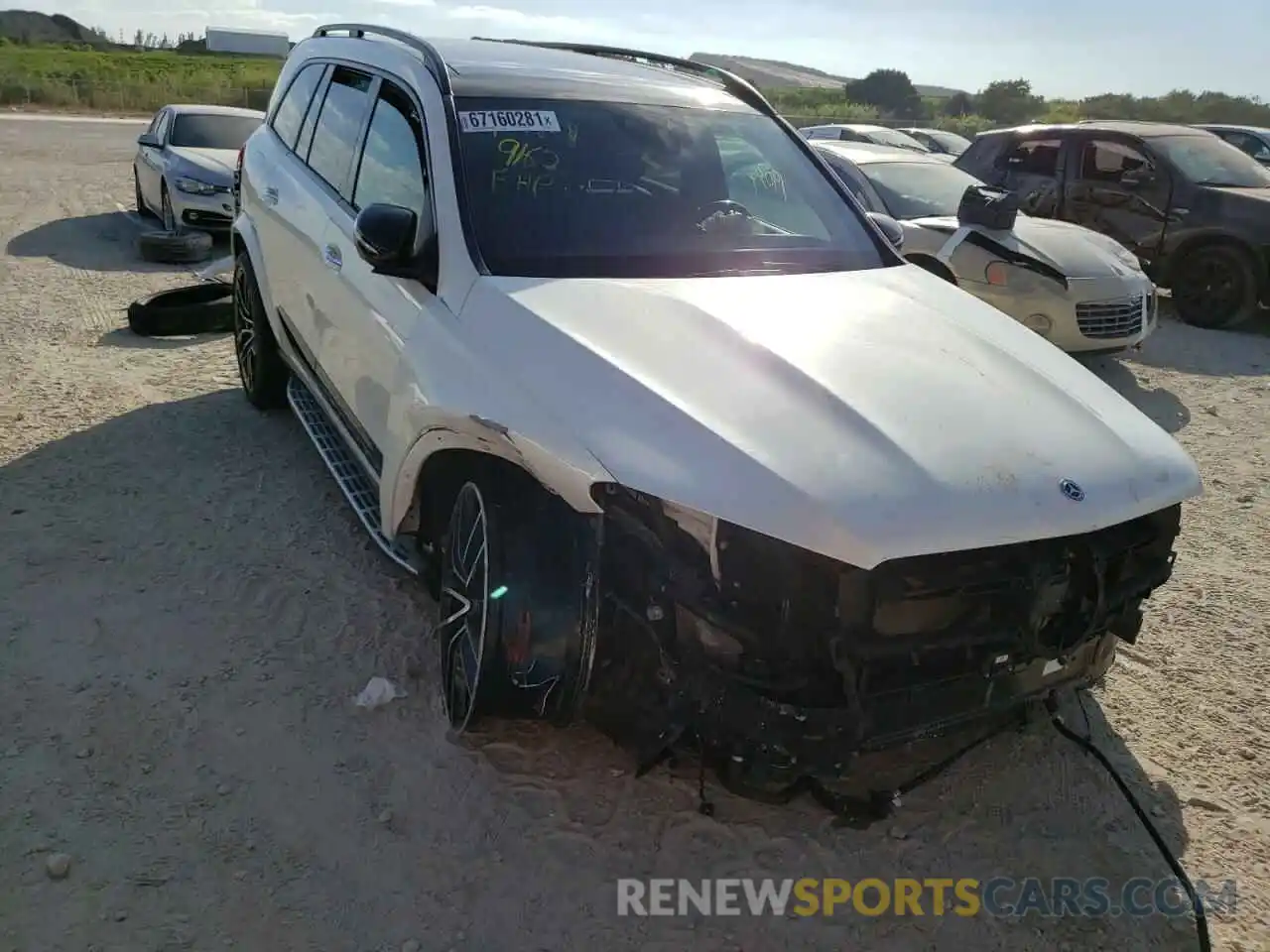 1 Photograph of a damaged car 4JGFF8GE9LA169162 MERCEDES-BENZ GLS-CLASS 2020