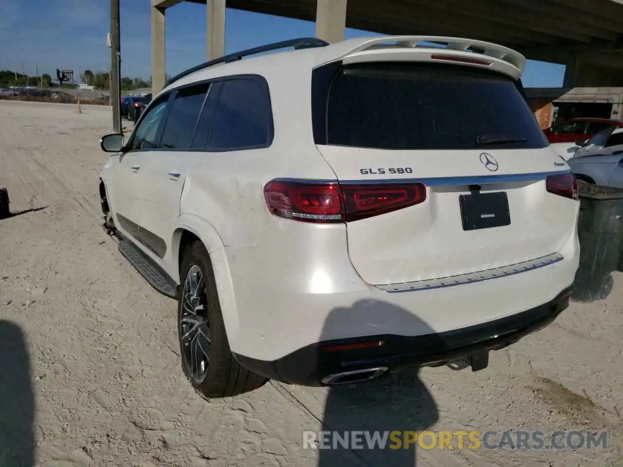 3 Photograph of a damaged car 4JGFF8GE9LA169162 MERCEDES-BENZ GLS-CLASS 2020