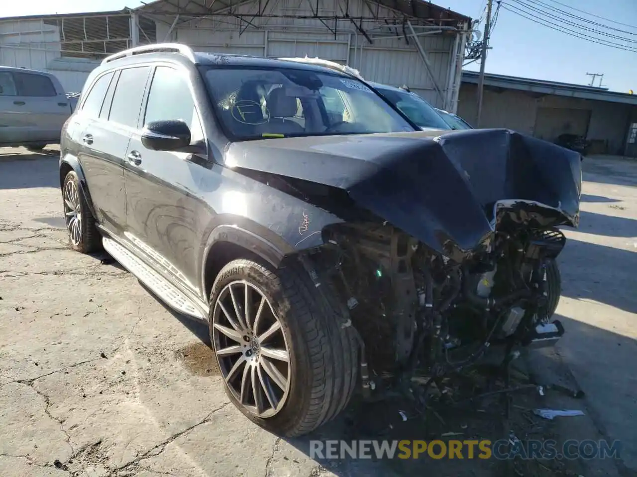 1 Photograph of a damaged car 4JGFF8GEXLA164424 MERCEDES-BENZ GLS-CLASS 2020