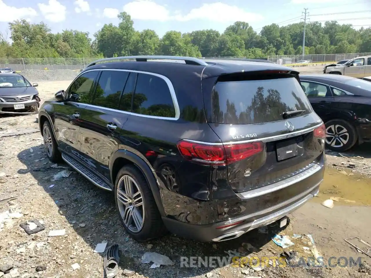 3 Photograph of a damaged car 4JGFF5KE0MA528258 MERCEDES-BENZ GLS-CLASS 2021