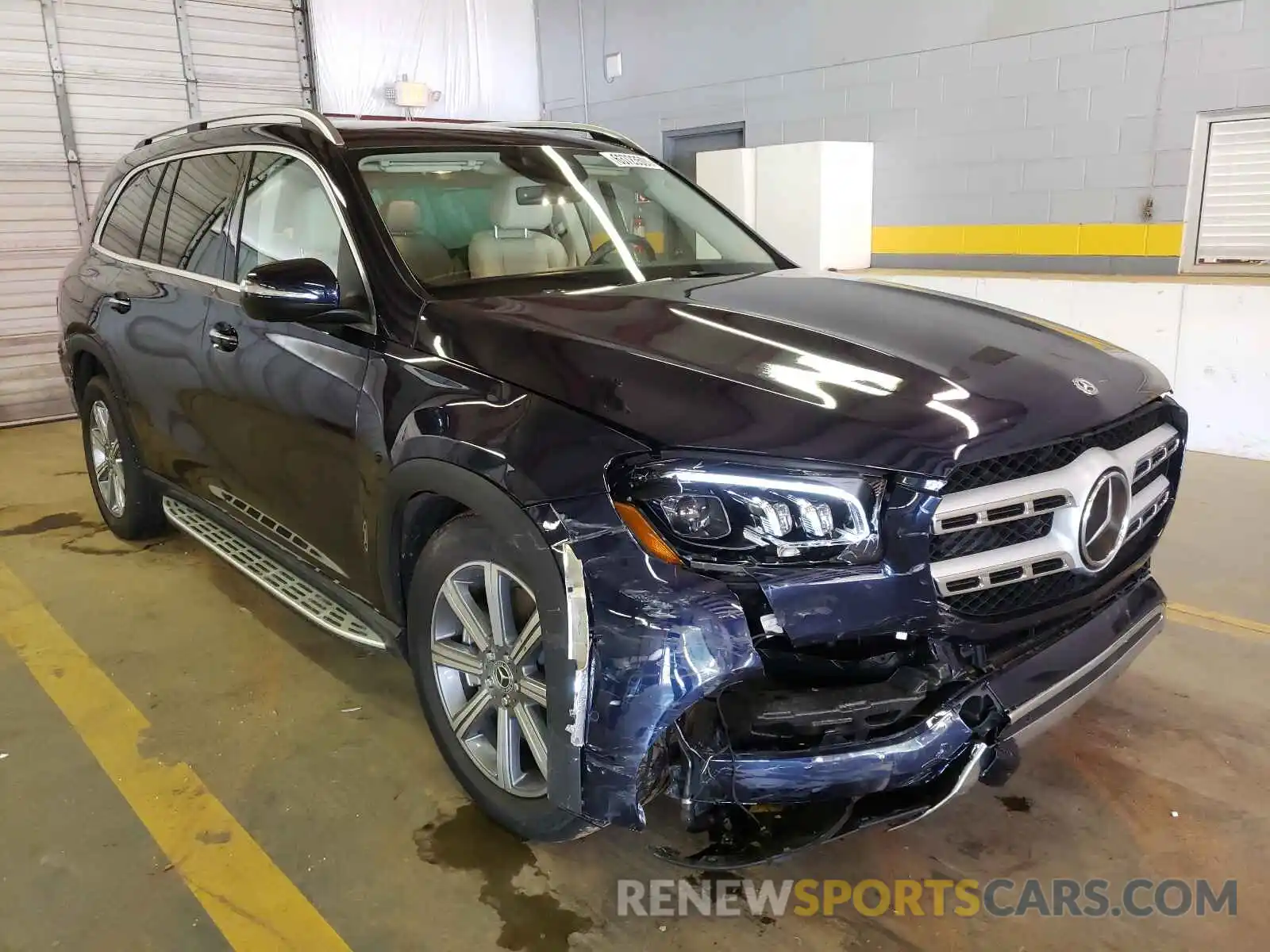 1 Photograph of a damaged car 4JGFF5KE1MA414544 MERCEDES-BENZ GLS-CLASS 2021