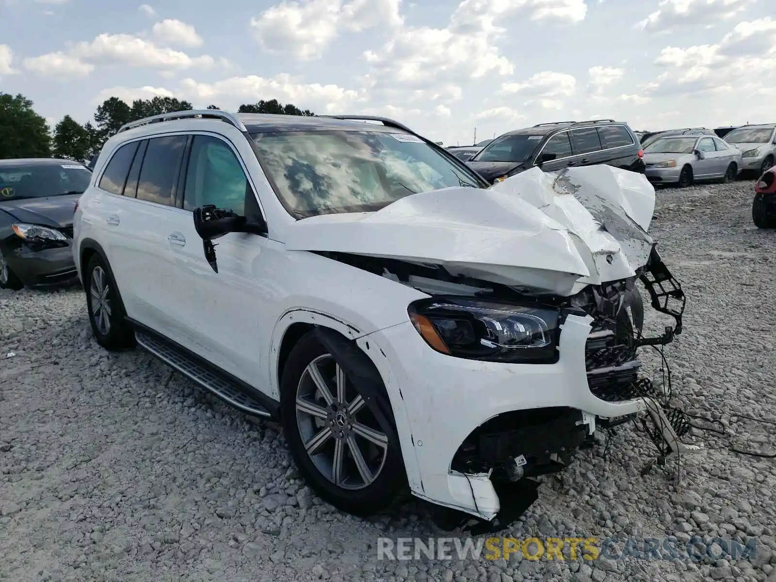 1 Photograph of a damaged car 4JGFF5KE1MA424541 MERCEDES-BENZ GLS-CLASS 2021