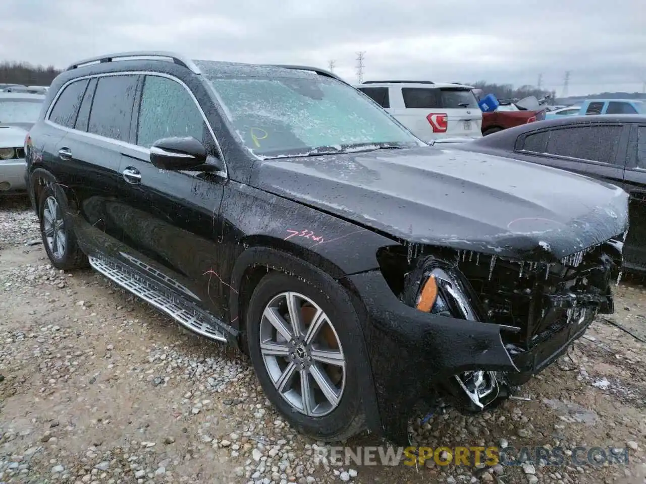 1 Photograph of a damaged car 4JGFF5KE1MA465168 MERCEDES-BENZ GLS-CLASS 2021