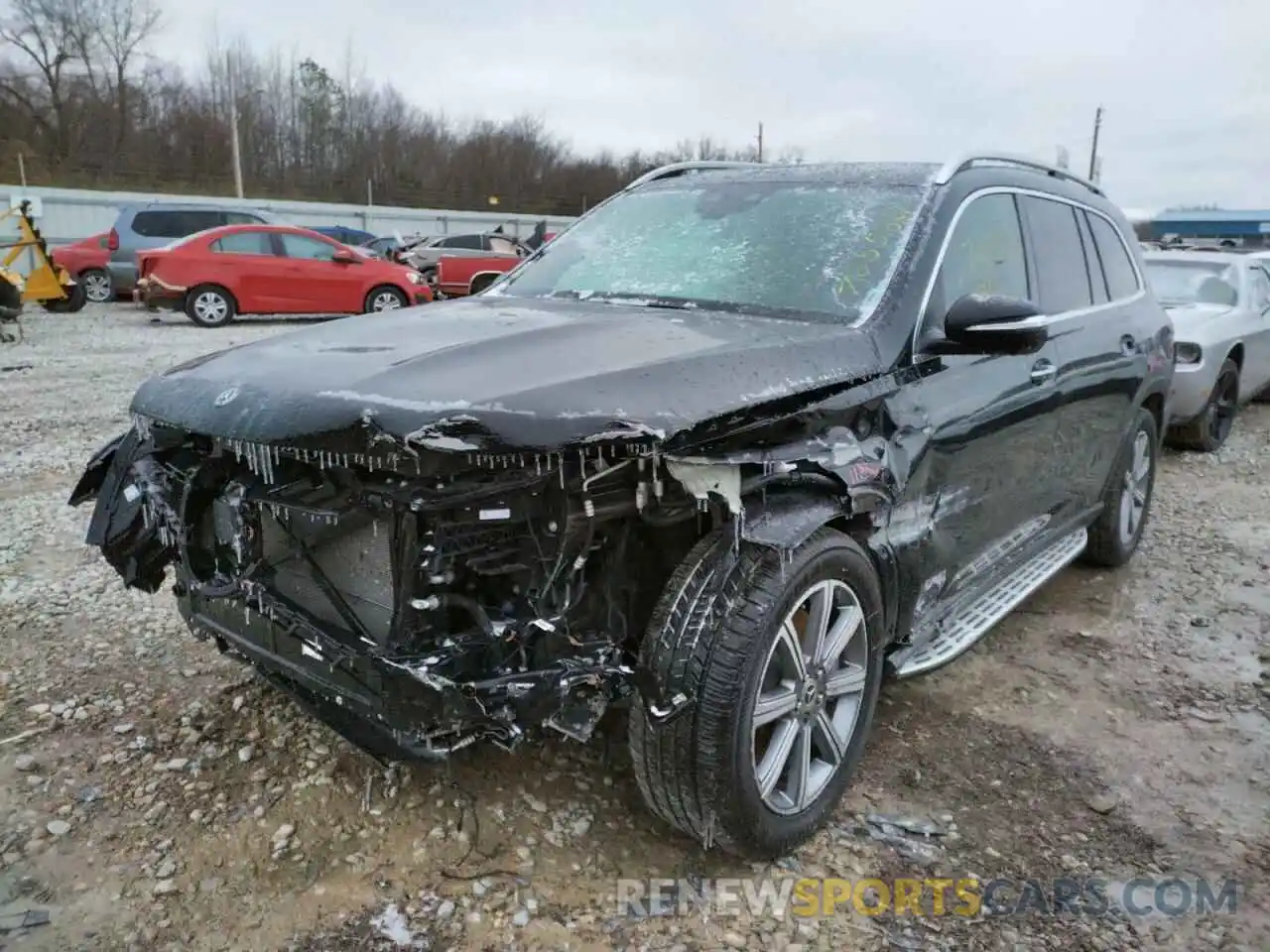 2 Photograph of a damaged car 4JGFF5KE1MA465168 MERCEDES-BENZ GLS-CLASS 2021