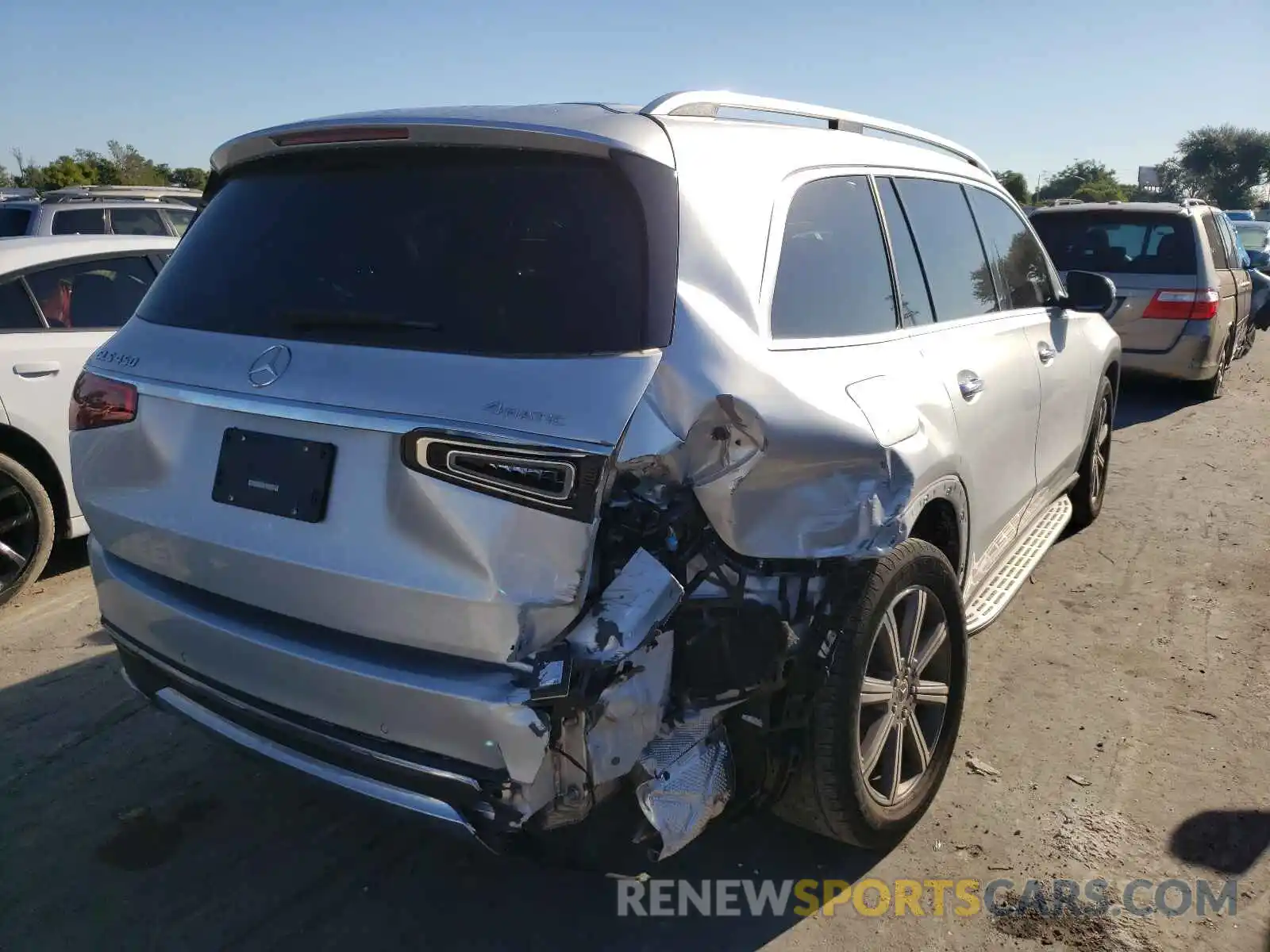 4 Photograph of a damaged car 4JGFF5KE2MA369176 MERCEDES-BENZ GLS-CLASS 2021