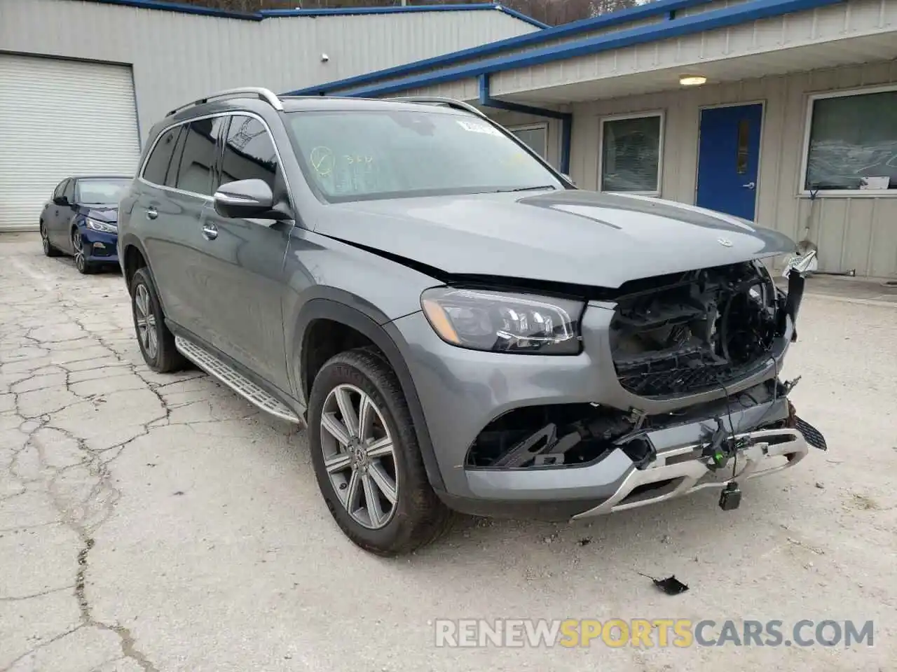 1 Photograph of a damaged car 4JGFF5KE2MA438996 MERCEDES-BENZ GLS-CLASS 2021