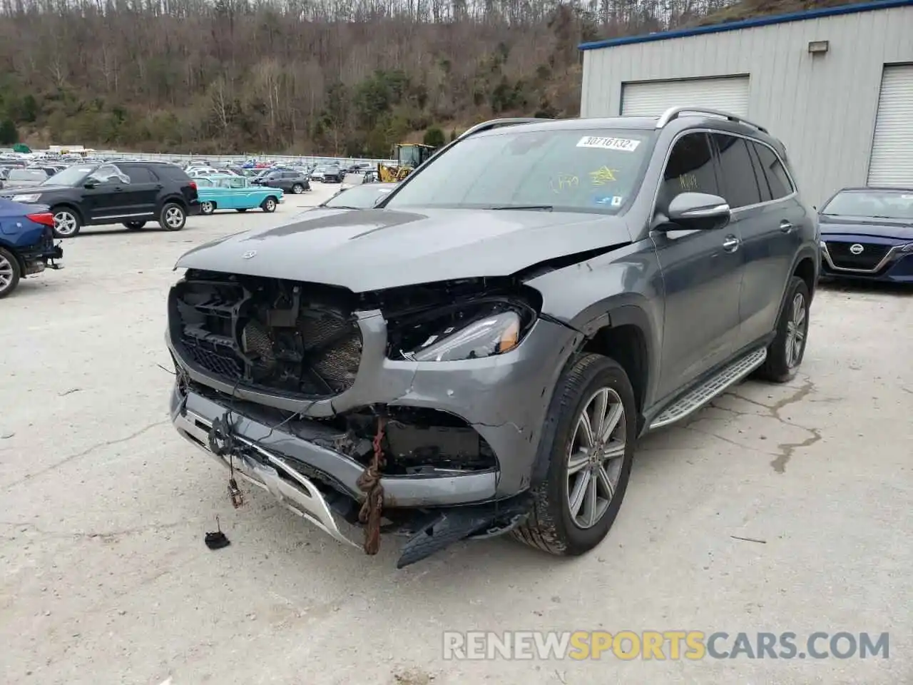 2 Photograph of a damaged car 4JGFF5KE2MA438996 MERCEDES-BENZ GLS-CLASS 2021