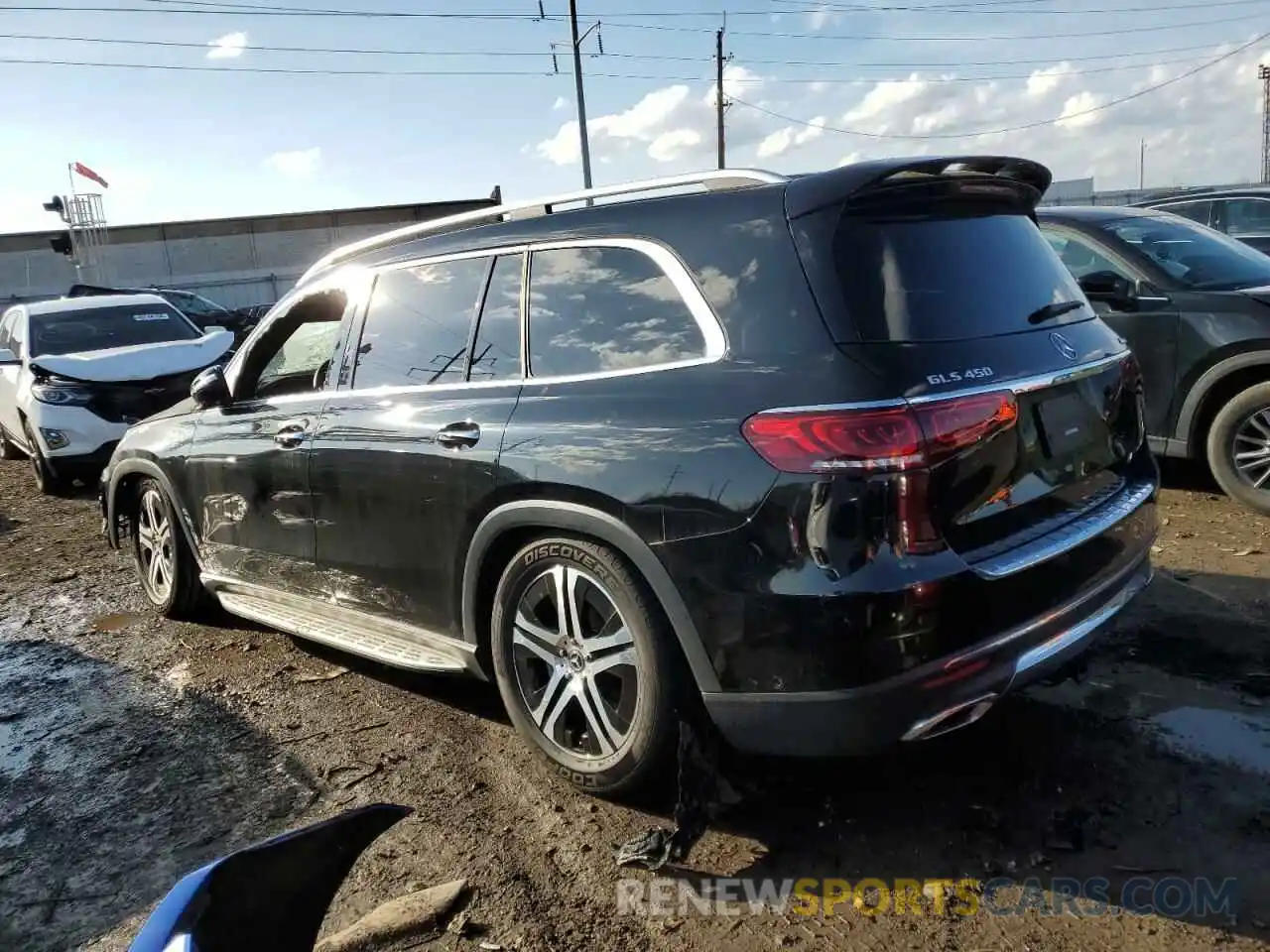 2 Photograph of a damaged car 4JGFF5KE2MA465292 MERCEDES-BENZ GLS-CLASS 2021