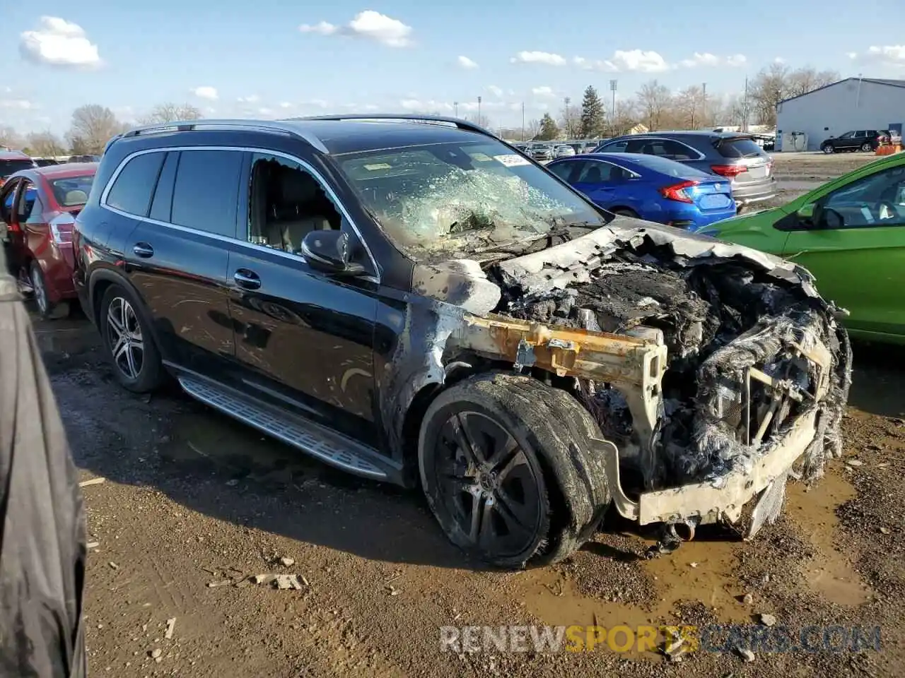 4 Photograph of a damaged car 4JGFF5KE2MA465292 MERCEDES-BENZ GLS-CLASS 2021