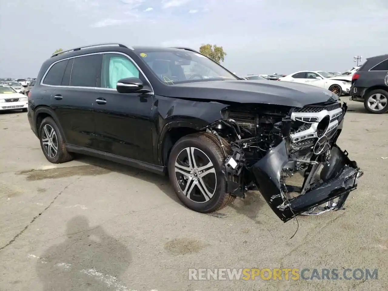 1 Photograph of a damaged car 4JGFF5KE3MA570214 MERCEDES-BENZ GLS-CLASS 2021