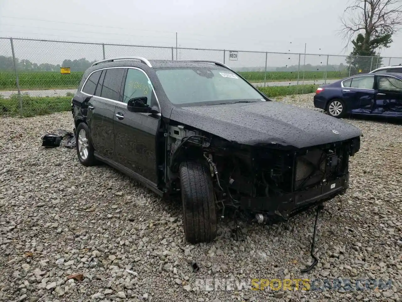 1 Photograph of a damaged car 4JGFF5KE4MA275882 MERCEDES-BENZ GLS-CLASS 2021