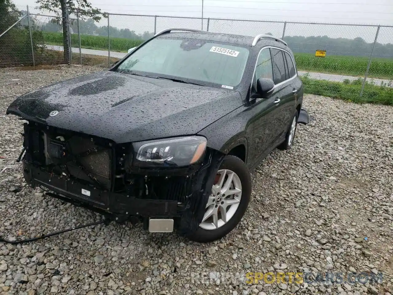 2 Photograph of a damaged car 4JGFF5KE4MA275882 MERCEDES-BENZ GLS-CLASS 2021