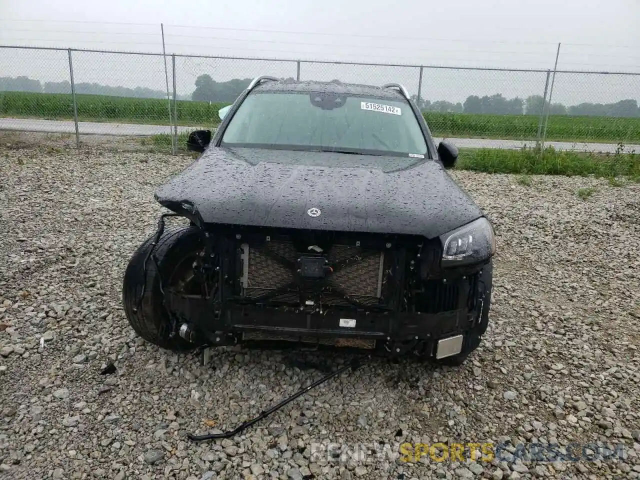 9 Photograph of a damaged car 4JGFF5KE4MA275882 MERCEDES-BENZ GLS-CLASS 2021