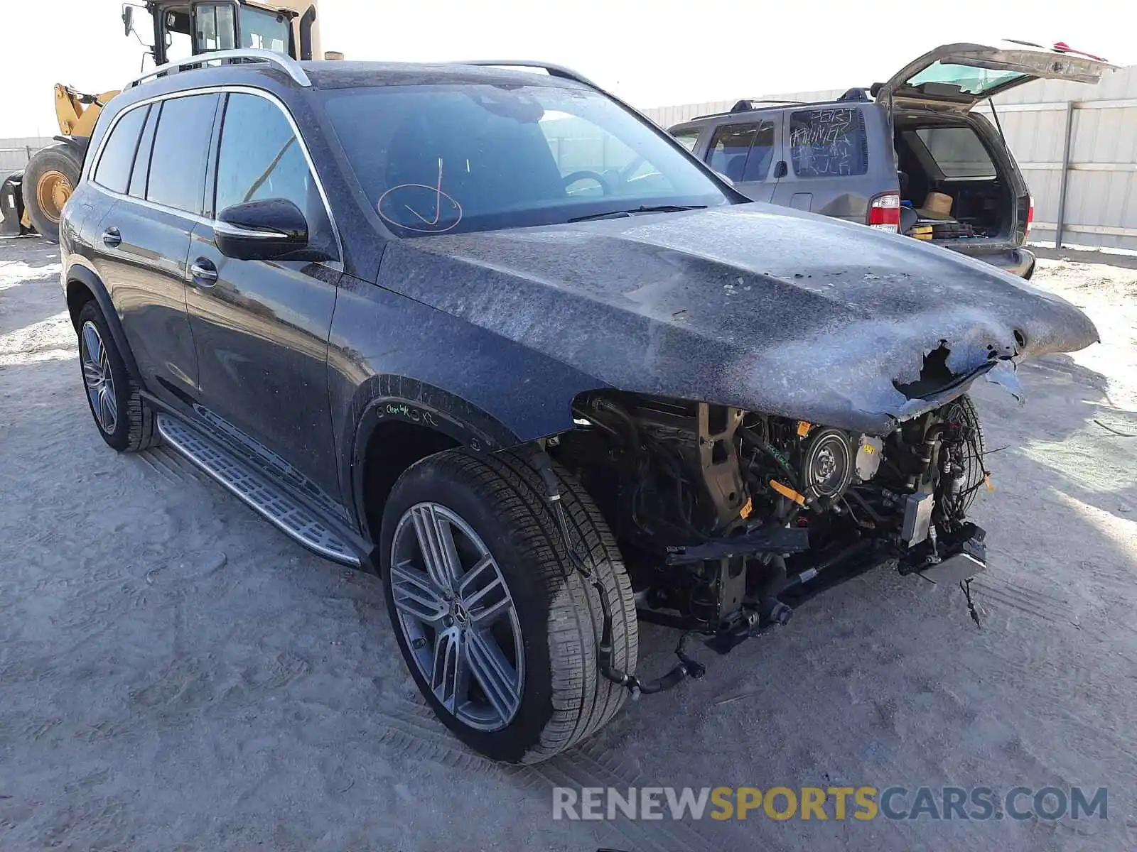 1 Photograph of a damaged car 4JGFF5KE4MA468954 MERCEDES-BENZ GLS-CLASS 2021