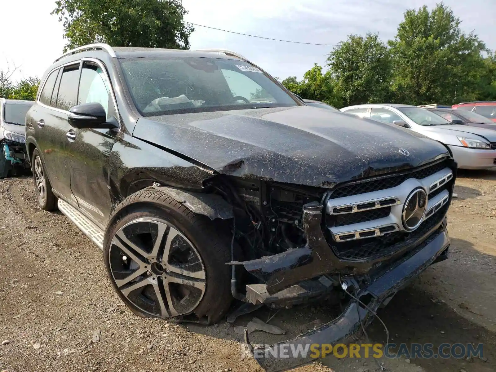 1 Photograph of a damaged car 4JGFF5KE5MA372878 MERCEDES-BENZ GLS-CLASS 2021