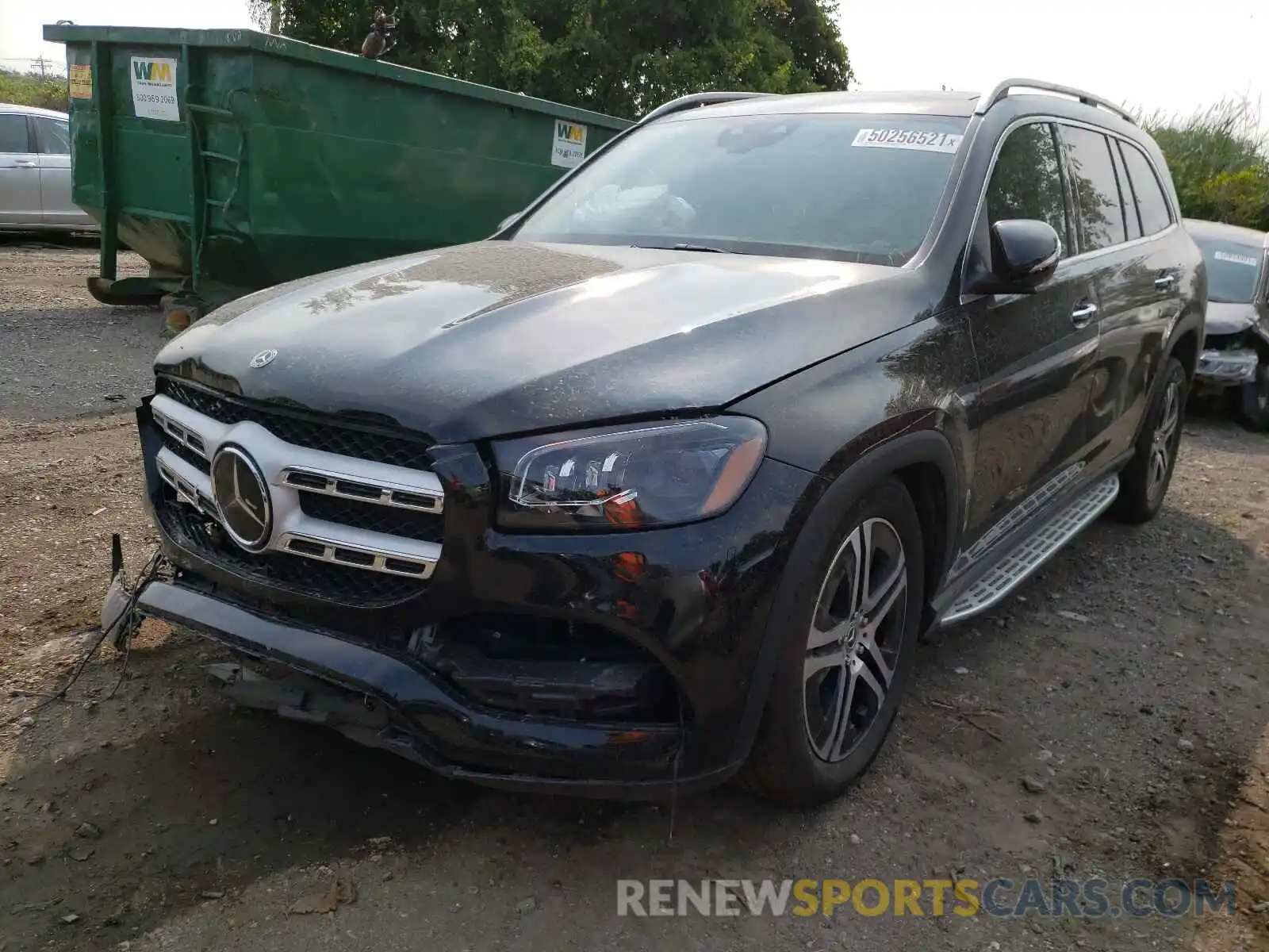 2 Photograph of a damaged car 4JGFF5KE5MA372878 MERCEDES-BENZ GLS-CLASS 2021