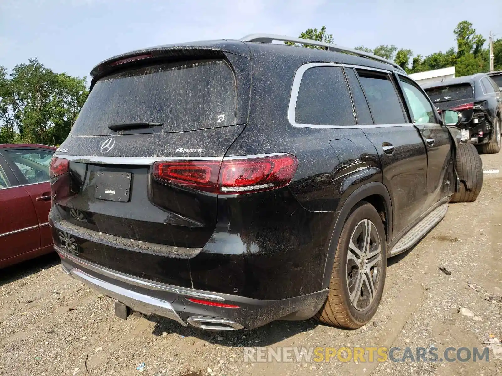 4 Photograph of a damaged car 4JGFF5KE5MA372878 MERCEDES-BENZ GLS-CLASS 2021