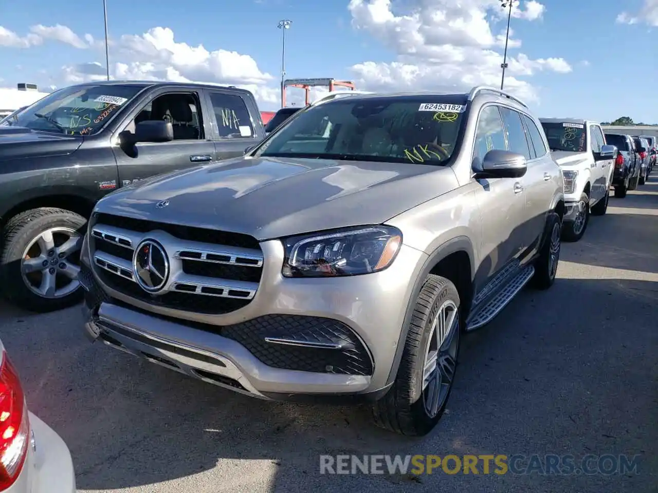 2 Photograph of a damaged car 4JGFF5KE6MA380522 MERCEDES-BENZ GLS-CLASS 2021