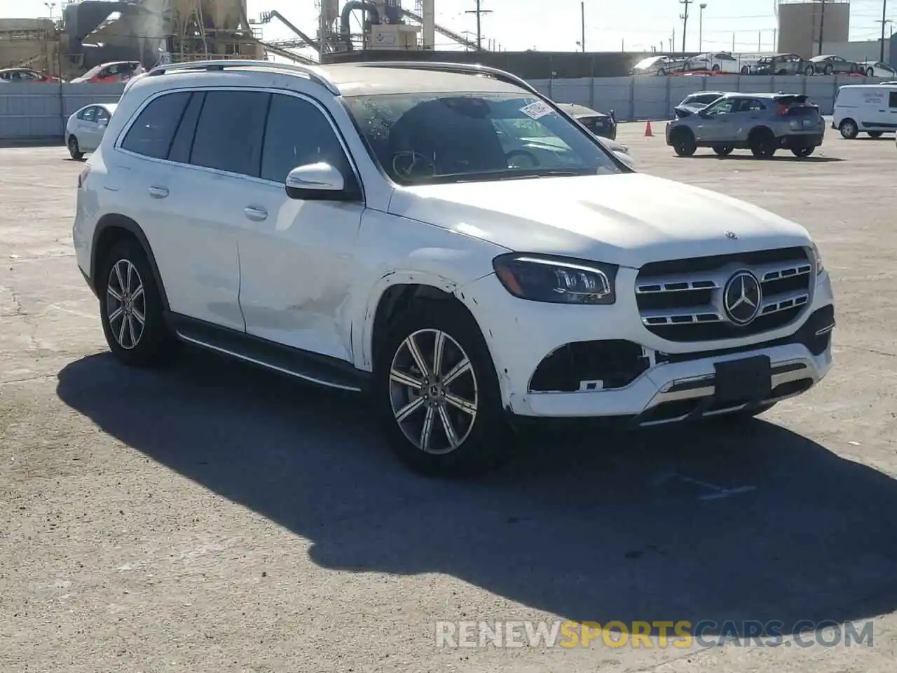 1 Photograph of a damaged car 4JGFF5KE6MA390791 MERCEDES-BENZ GLS-CLASS 2021