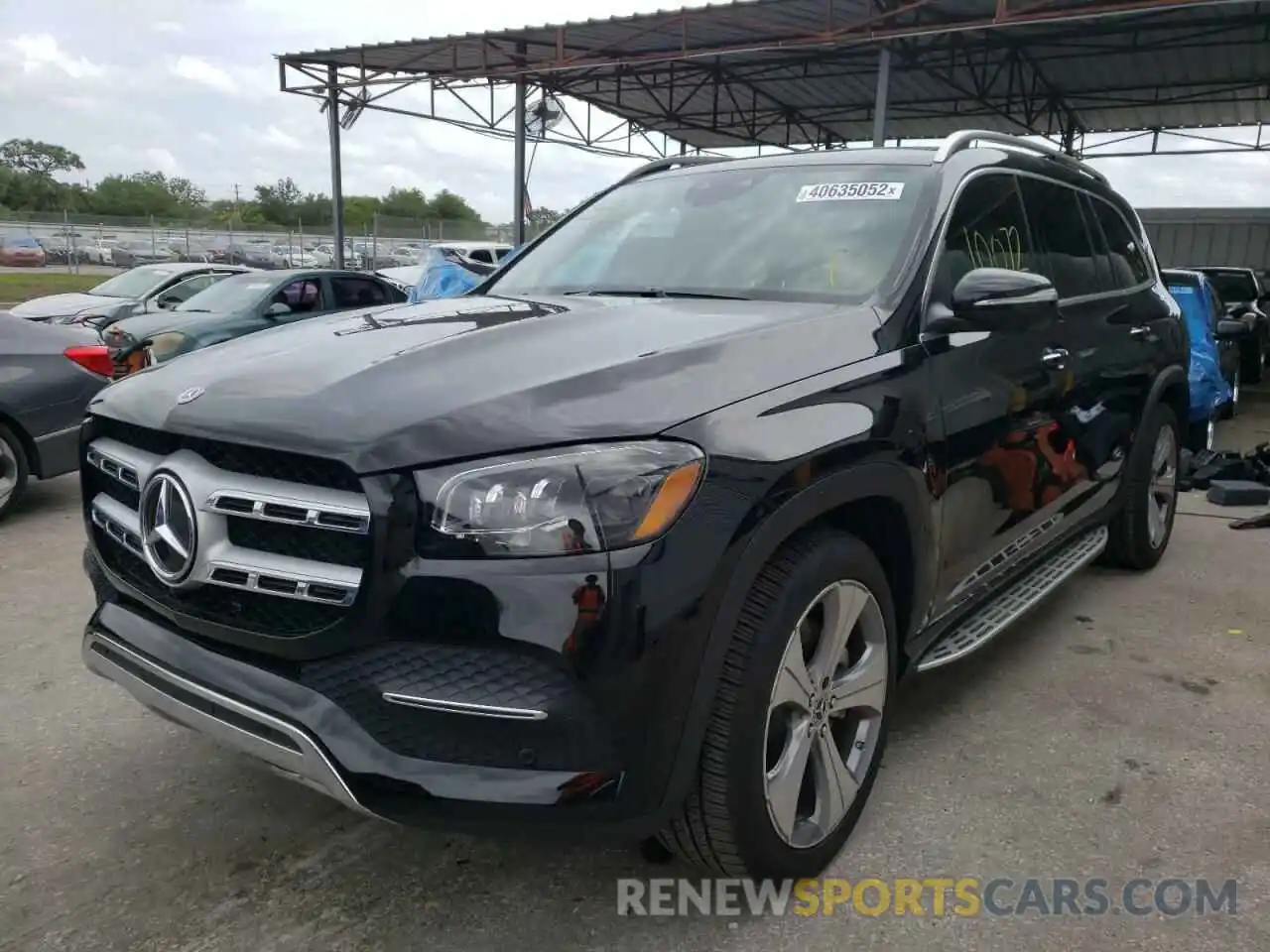 2 Photograph of a damaged car 4JGFF5KE6MA509729 MERCEDES-BENZ GLS-CLASS 2021