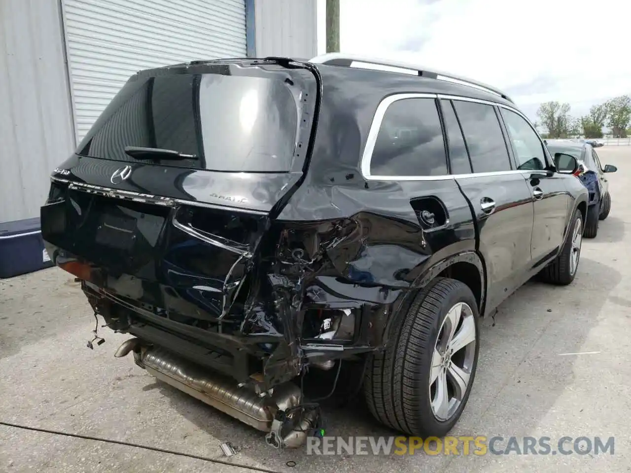 4 Photograph of a damaged car 4JGFF5KE6MA509729 MERCEDES-BENZ GLS-CLASS 2021