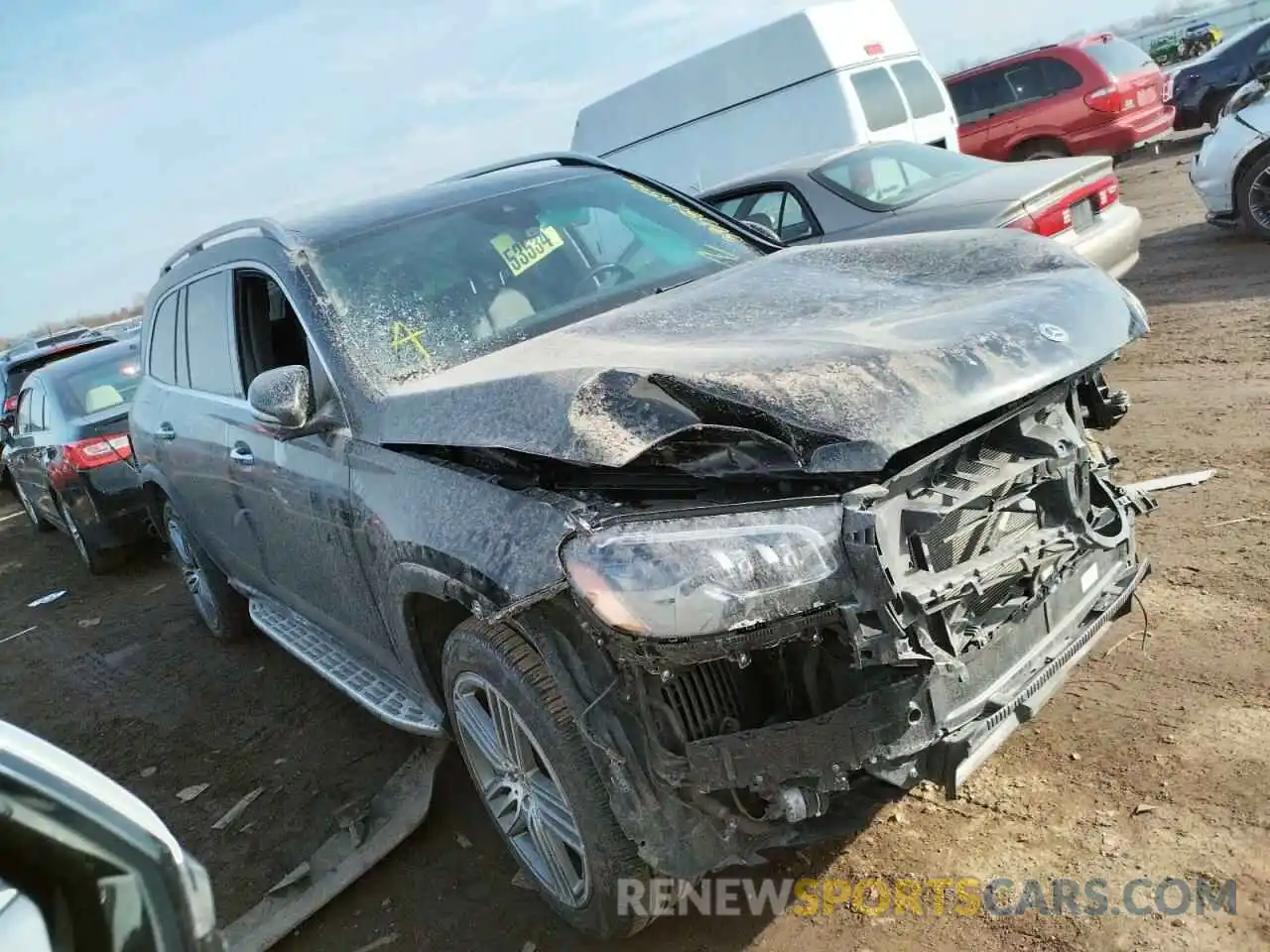 1 Photograph of a damaged car 4JGFF5KE7MA326159 MERCEDES-BENZ GLS-CLASS 2021