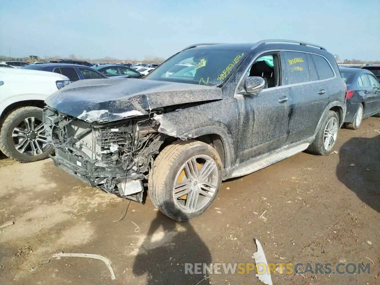 2 Photograph of a damaged car 4JGFF5KE7MA326159 MERCEDES-BENZ GLS-CLASS 2021