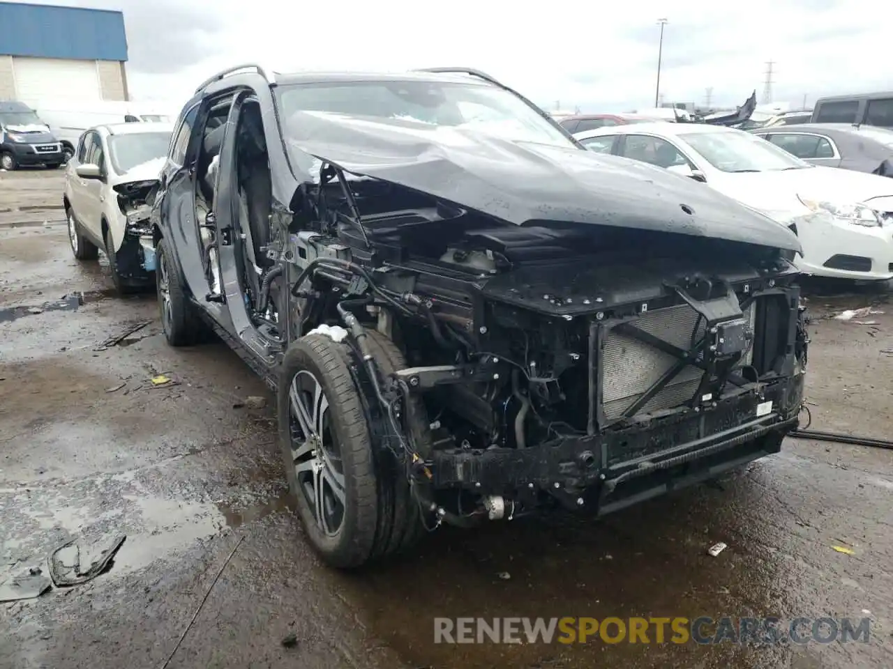 1 Photograph of a damaged car 4JGFF5KE7MA404777 MERCEDES-BENZ GLS-CLASS 2021