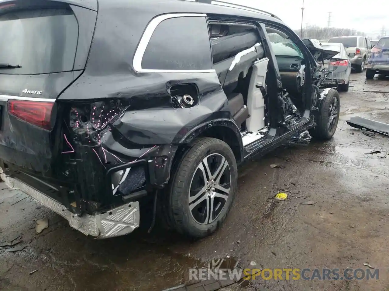 4 Photograph of a damaged car 4JGFF5KE7MA404777 MERCEDES-BENZ GLS-CLASS 2021