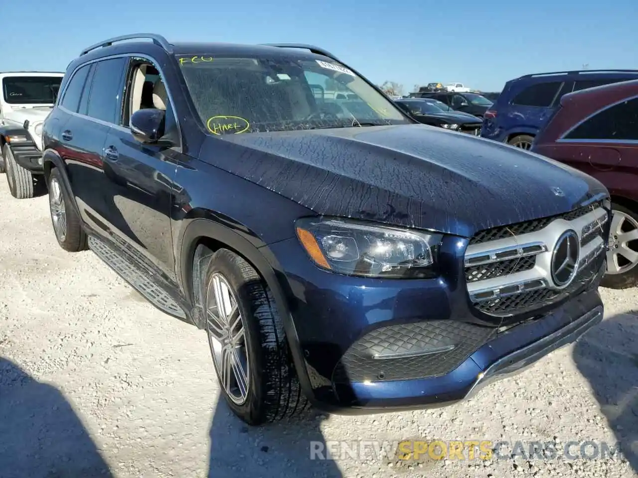 1 Photograph of a damaged car 4JGFF5KE7MA451713 MERCEDES-BENZ GLS-CLASS 2021