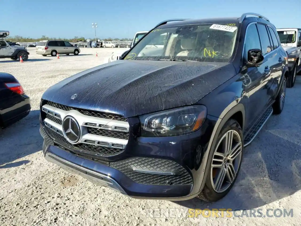 2 Photograph of a damaged car 4JGFF5KE7MA451713 MERCEDES-BENZ GLS-CLASS 2021