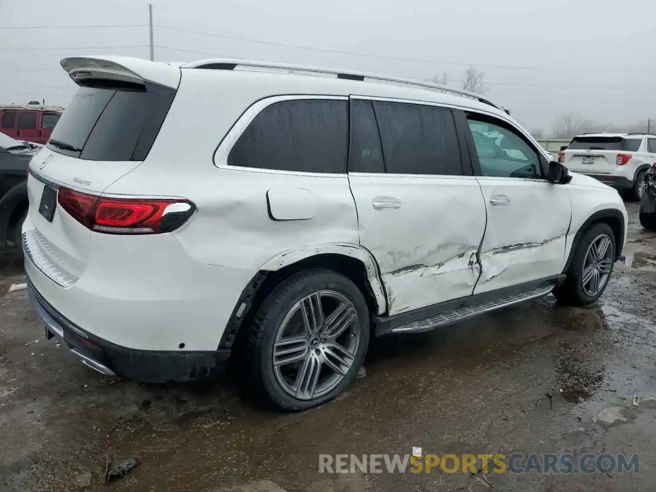 3 Photograph of a damaged car 4JGFF5KE7MA577070 MERCEDES-BENZ GLS-CLASS 2021