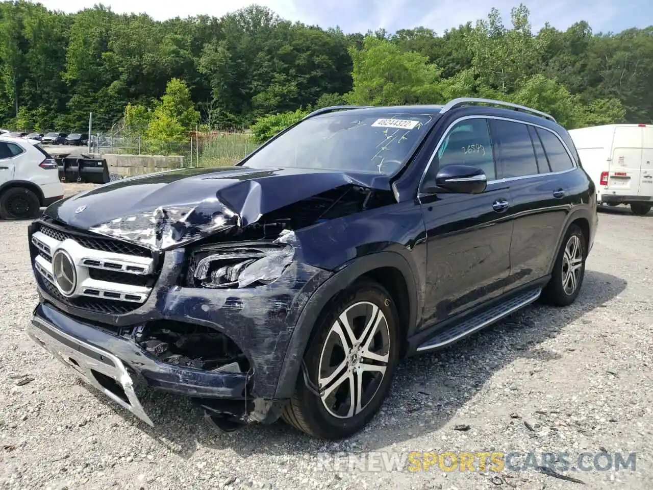 2 Photograph of a damaged car 4JGFF5KE8MA367643 MERCEDES-BENZ GLS-CLASS 2021