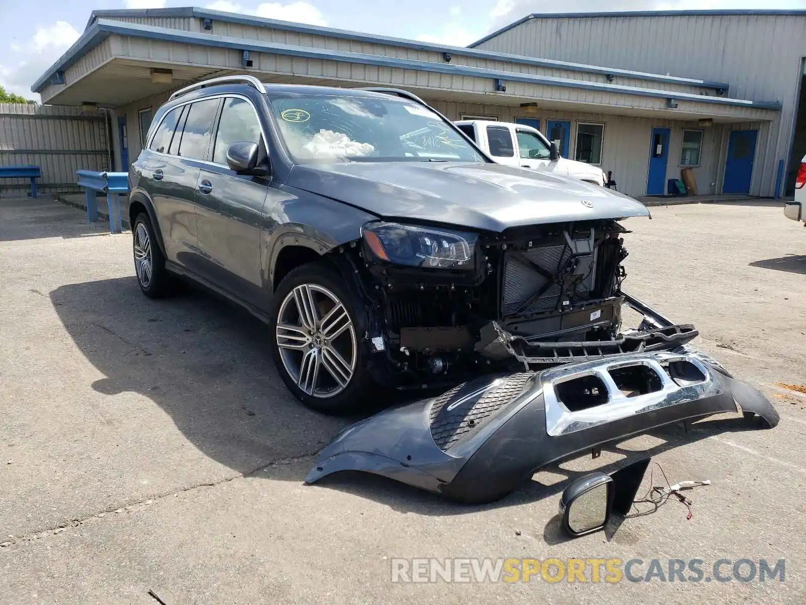 1 Photograph of a damaged car 4JGFF5KE8MA420339 MERCEDES-BENZ GLS-CLASS 2021