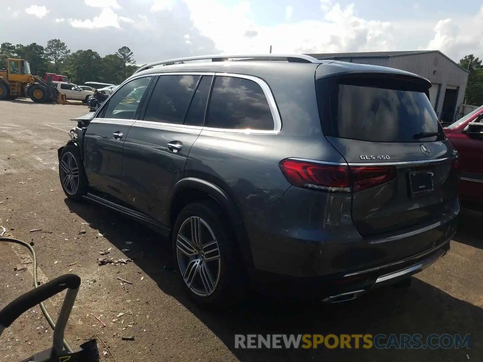 3 Photograph of a damaged car 4JGFF5KE8MA420339 MERCEDES-BENZ GLS-CLASS 2021