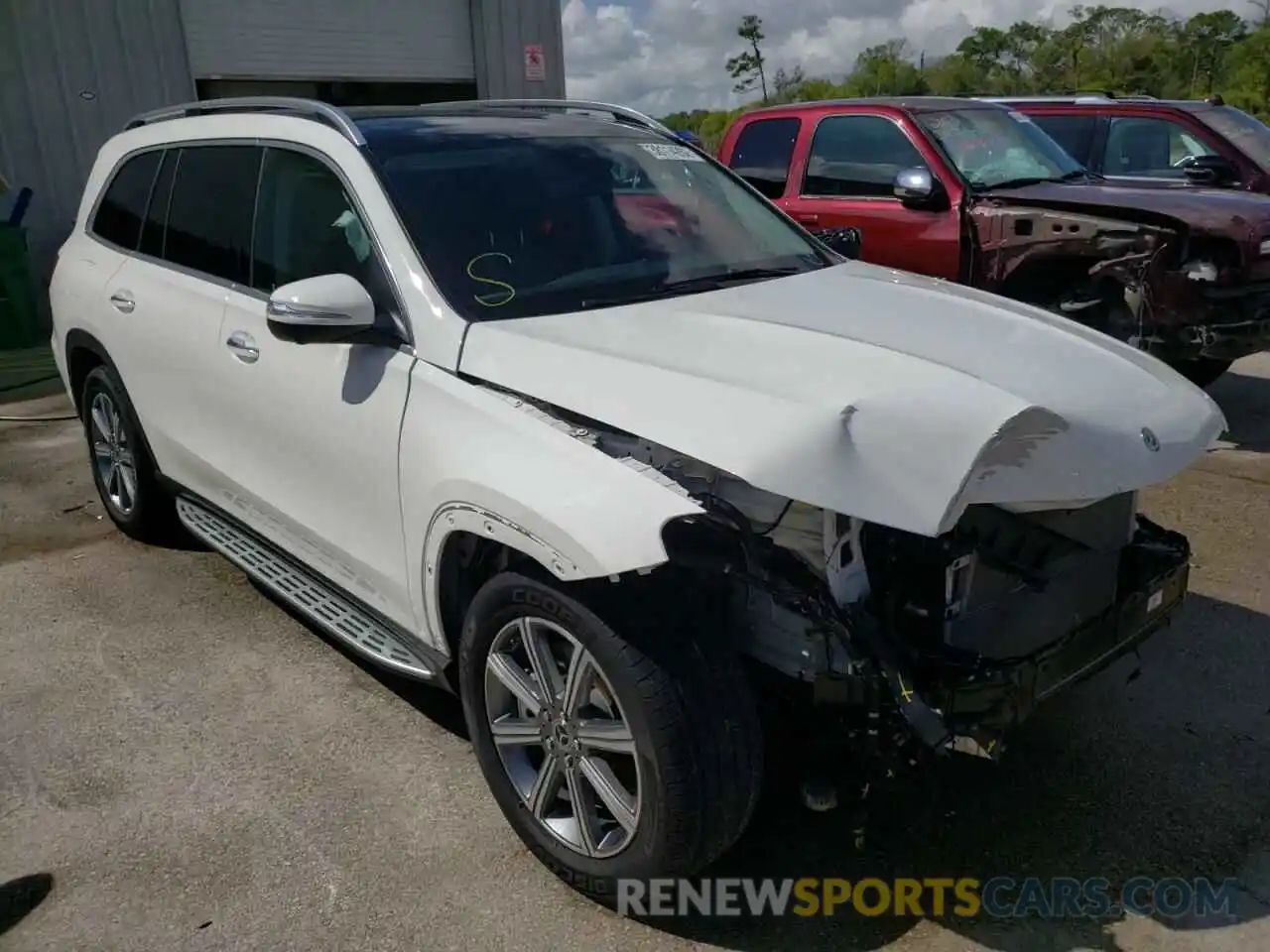 1 Photograph of a damaged car 4JGFF5KE9MA329452 MERCEDES-BENZ GLS-CLASS 2021