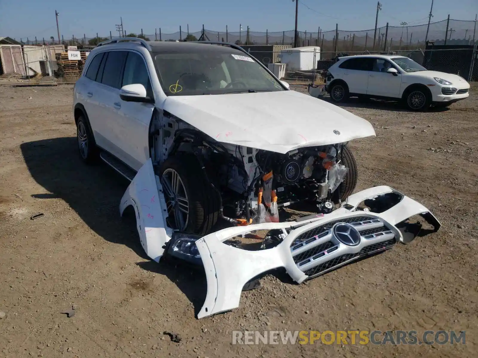 1 Photograph of a damaged car 4JGFF5KE9MA401766 MERCEDES-BENZ GLS-CLASS 2021