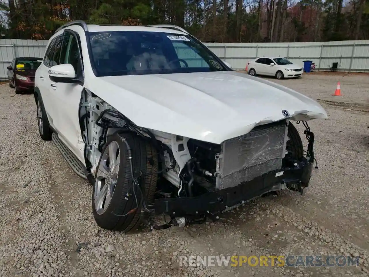 1 Photograph of a damaged car 4JGFF5KE9MA515279 MERCEDES-BENZ GLS-CLASS 2021