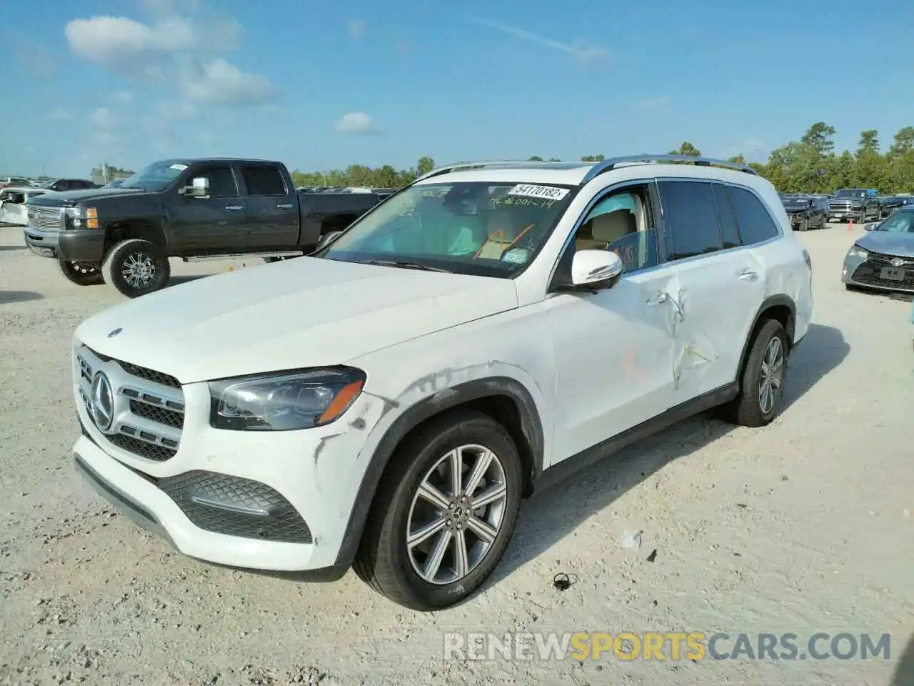 2 Photograph of a damaged car 4JGFF5KEXMA386257 MERCEDES-BENZ GLS-CLASS 2021