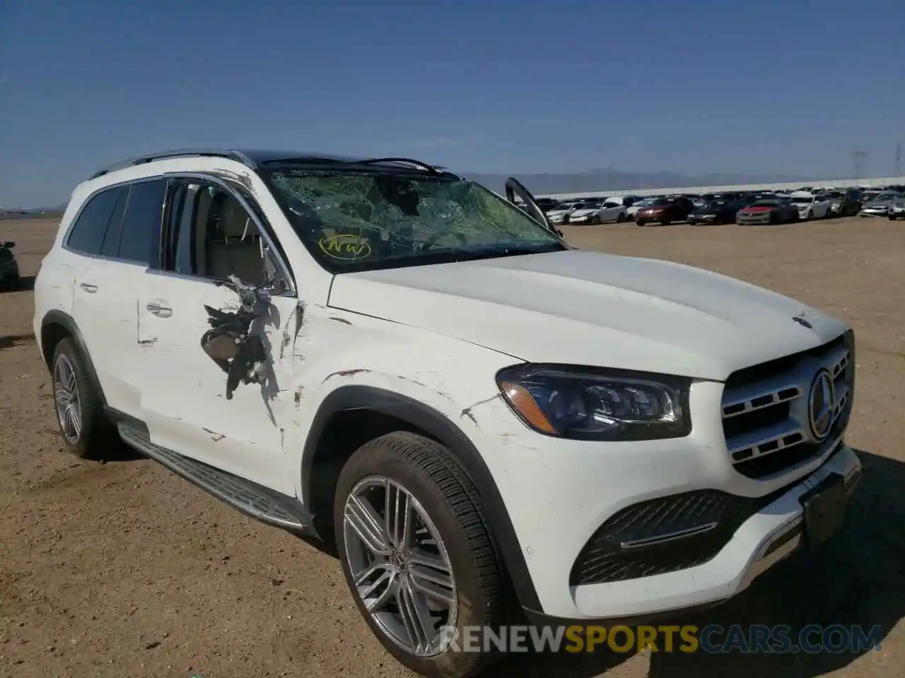 1 Photograph of a damaged car 4JGFF5KEXMA397453 MERCEDES-BENZ GLS-CLASS 2021