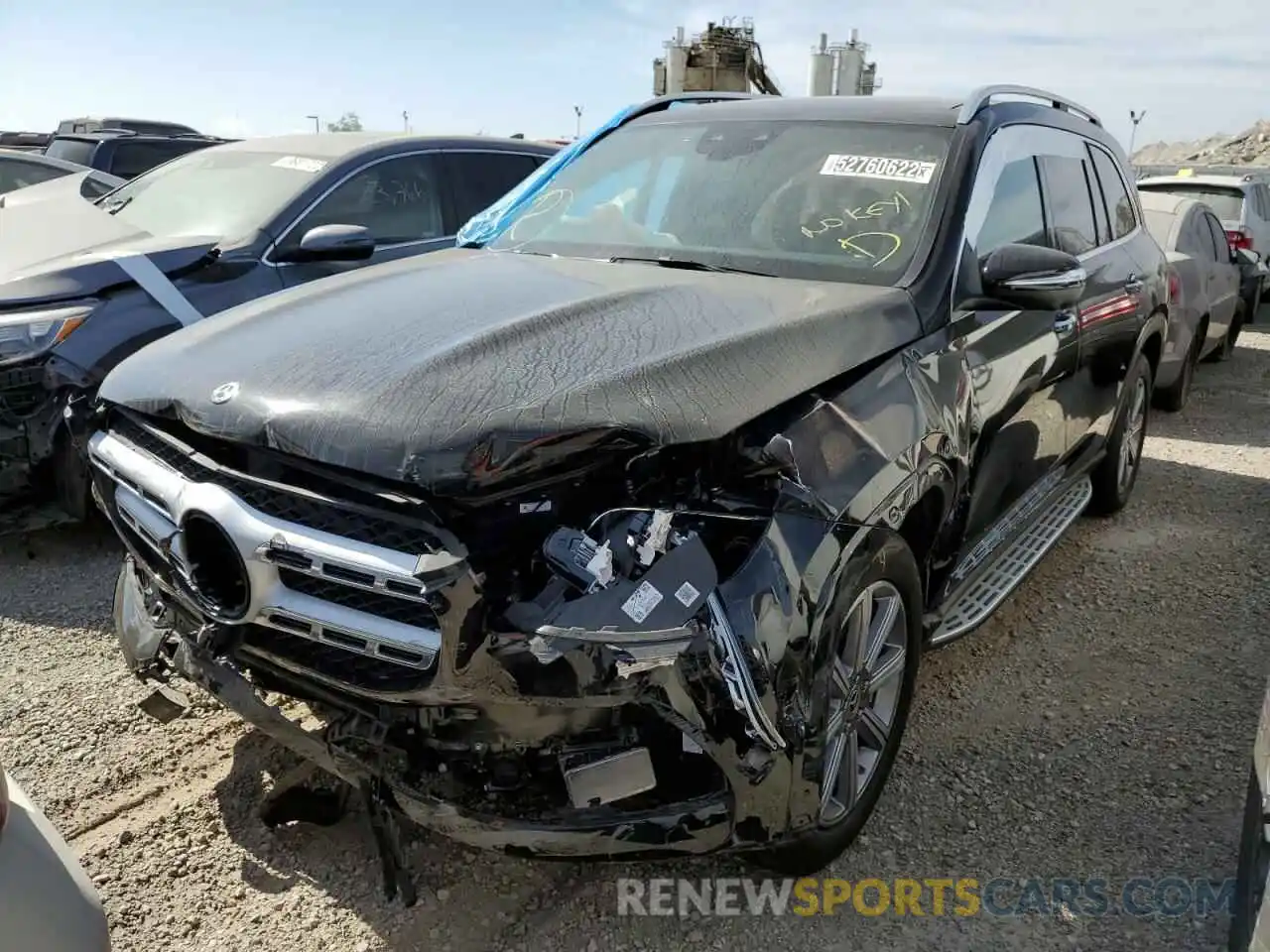 2 Photograph of a damaged car 4JGFF5KEXMA494605 MERCEDES-BENZ GLS-CLASS 2021