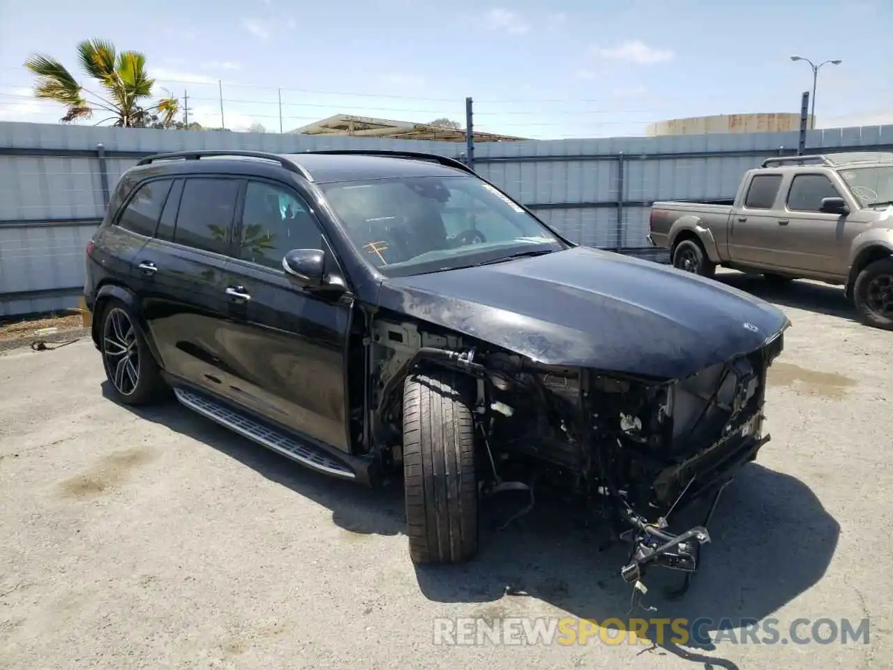 1 Photograph of a damaged car 4JGFF8GE1MA415316 MERCEDES-BENZ GLS-CLASS 2021