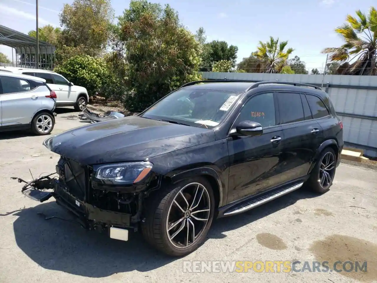 2 Photograph of a damaged car 4JGFF8GE1MA415316 MERCEDES-BENZ GLS-CLASS 2021