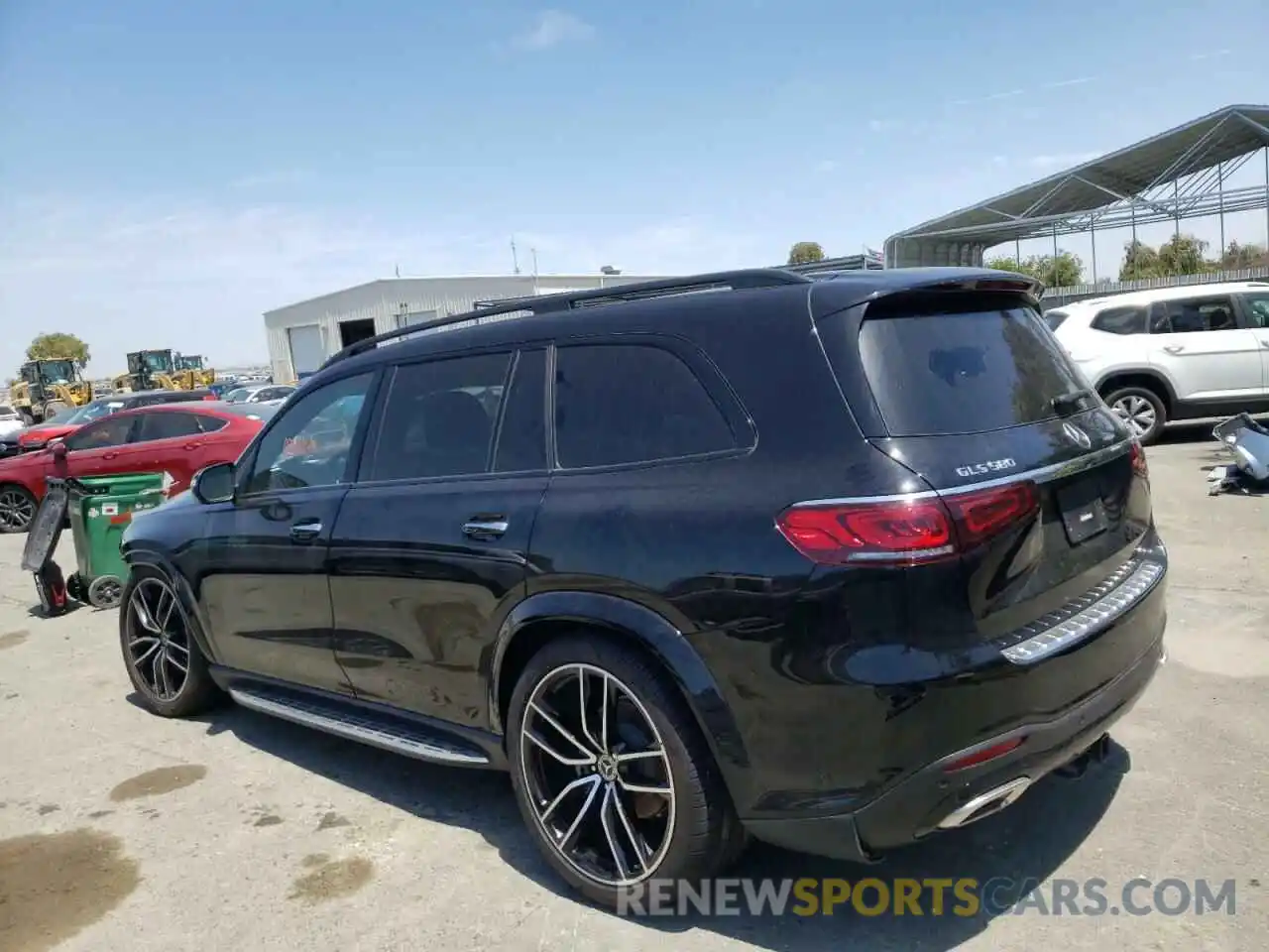 3 Photograph of a damaged car 4JGFF8GE1MA415316 MERCEDES-BENZ GLS-CLASS 2021