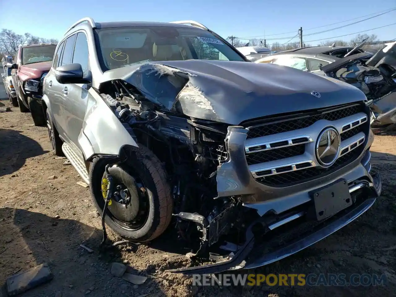 1 Photograph of a damaged car 4JGFF8GE6MA481344 MERCEDES-BENZ GLS-CLASS 2021